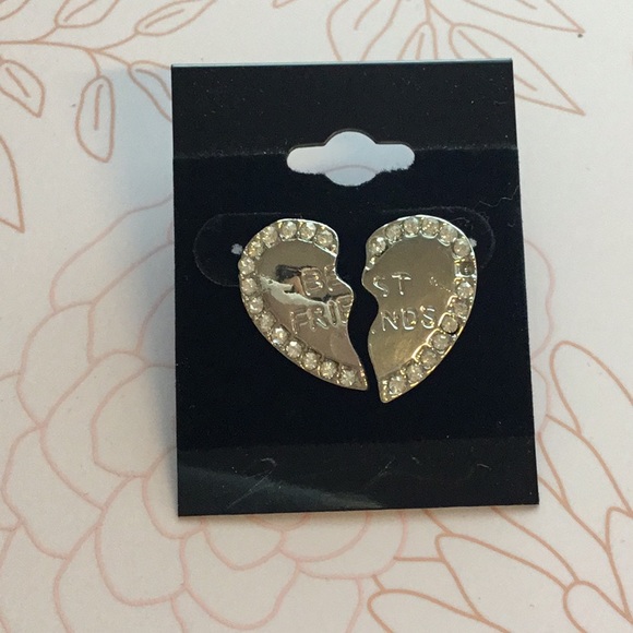 Best Friends Earrings New - Picture 1 of 3